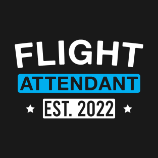 Flight Attendant Est. 2022 T-Shirt