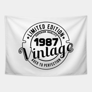 1987 VINTAGE - 34Th BIRTHDAY GIFT Tapestry