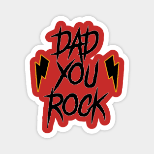 Rock Dad Design Magnet