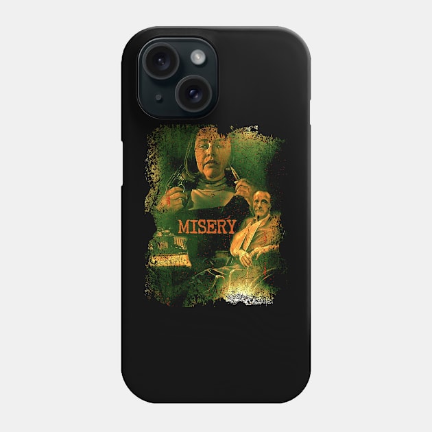 Misery's Dark Grip Thriller Movie T-Shirt Phone Case by Skye Bahringer