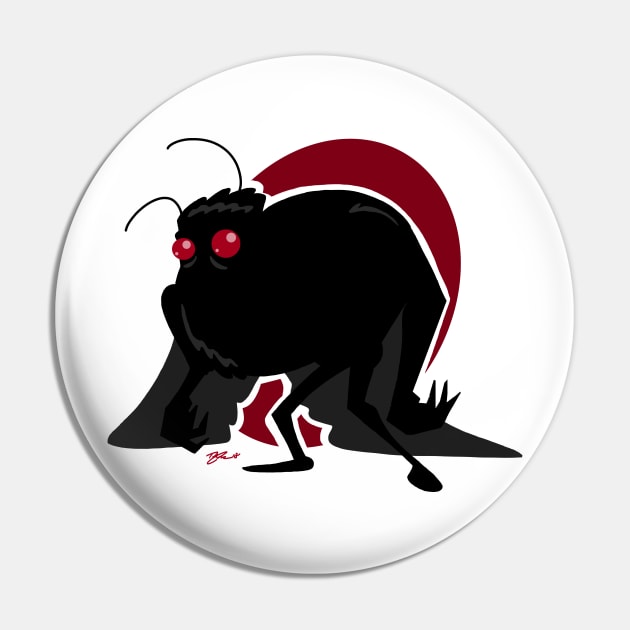 Mothman Pin by Tuckerjoneson13