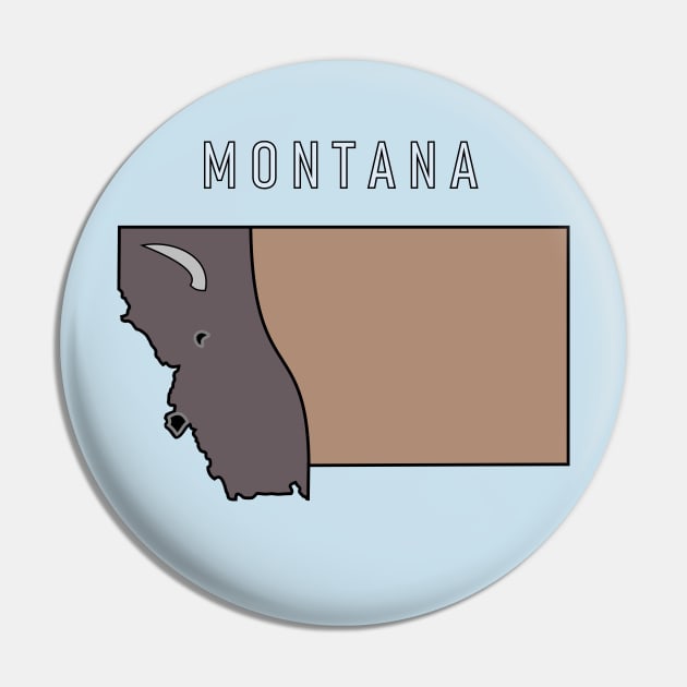 Montana Bison Pin by IORS