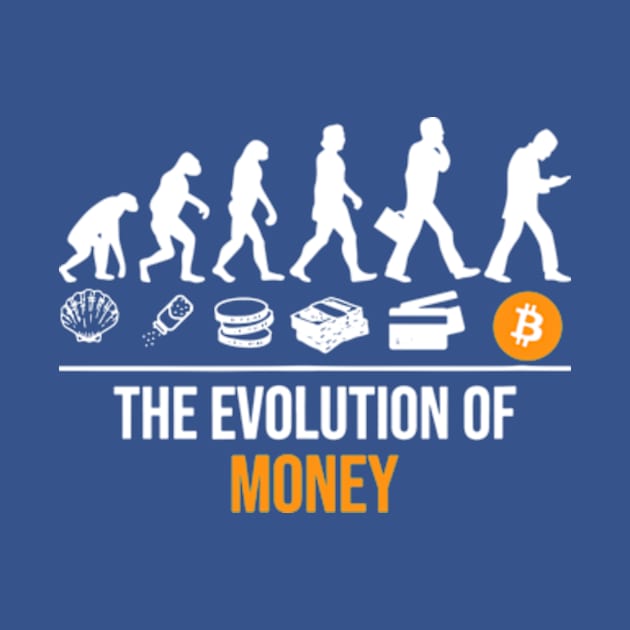 the evolution of money bitcoin 1 by AudreyBertha