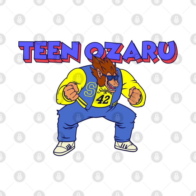 Teen Ozaru by nazumouse