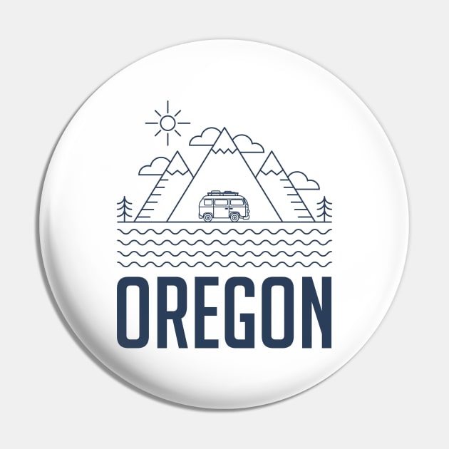 Oregon Pin by happysquatch