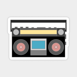 Old School Boombox Magnet