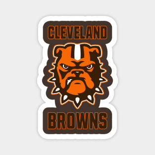 Dawgs Browns / Cleveland Fanart Magnet