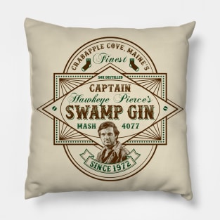 MASH 4077 Swamp Gin Label Lts Pillow