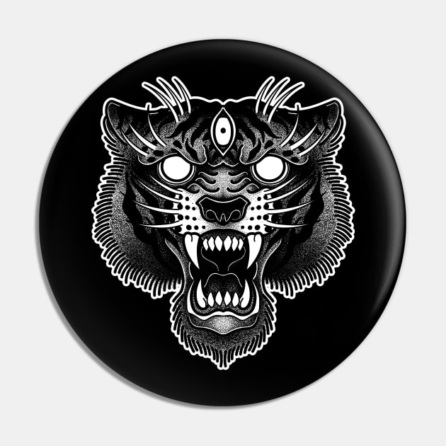 Tiger Pin by Sadhakaya