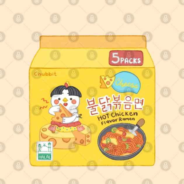 Samyang Cheesy Ramen by Chubbit