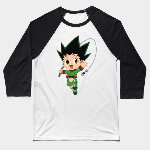 Chibi Gon Freecss Hunter X Hunter Gon Freecss Baseball T Shirt Teepublic