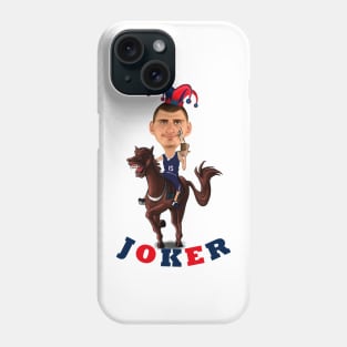 Caricature of Nikola Jokic Phone Case