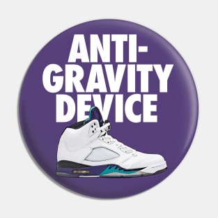 Jordan V - Anti-gravity Device Grape Pin