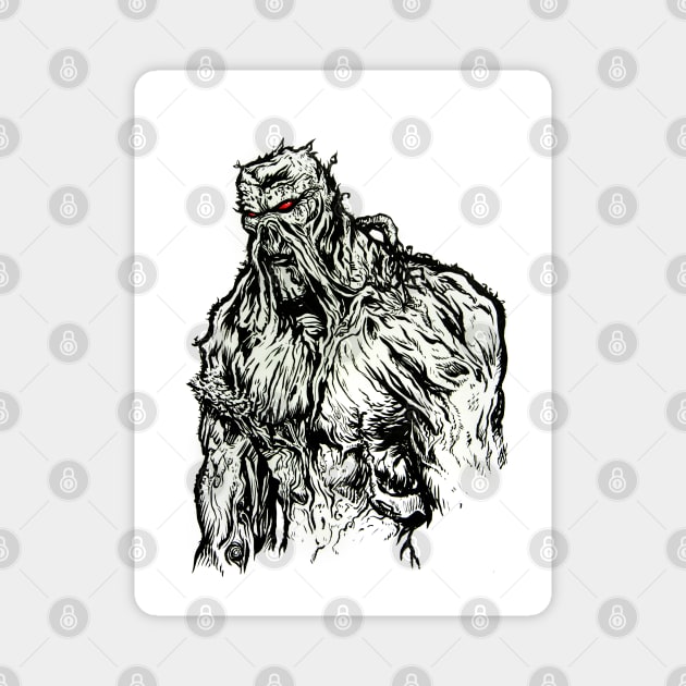 SWAMP THING Magnet by ZEROSCARECROW13