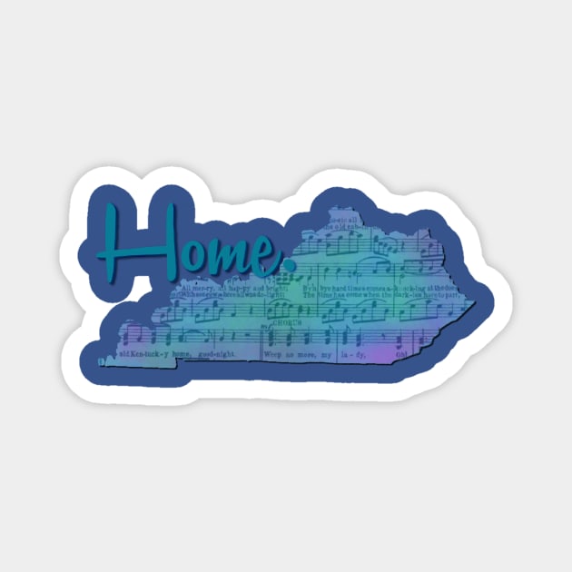 My Kentucky Home Magnet by exentric-wren