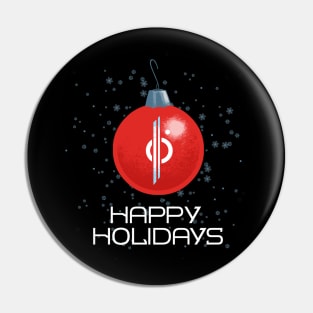 Happy Holidays - Ornament (Galactic) Pin