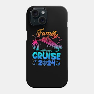 Family Cruise 2024 Making Memories Summer Matching Vacation Phone Case