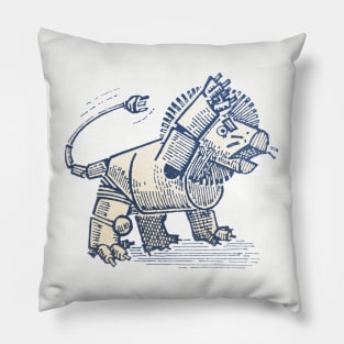 the Tin Lion Pillow