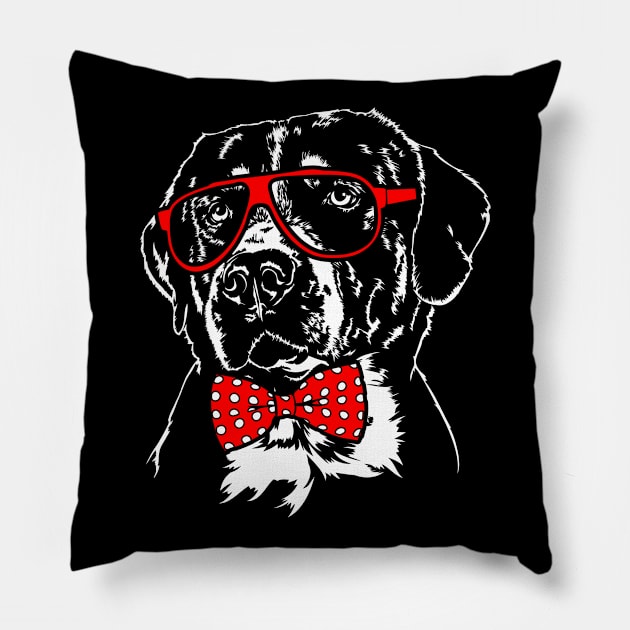 Greater Swiss Mountain Dog mom dog lover gift Pillow by wilsigns