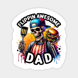 Flippin Awesome Dad Magnet