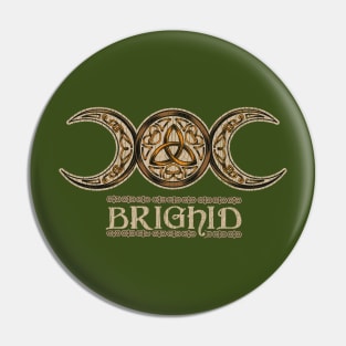 Brighid's Triple Moon Pin