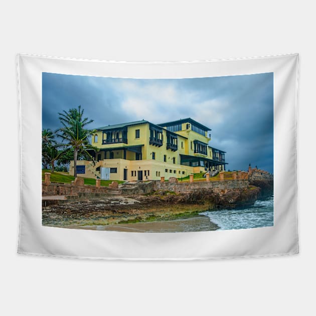 The Xanadu Mansion, Varadero Tapestry by BrianPShaw