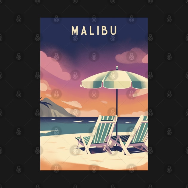 Malibu by Retro Travel Design