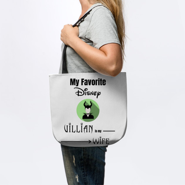 disney villains tote bag