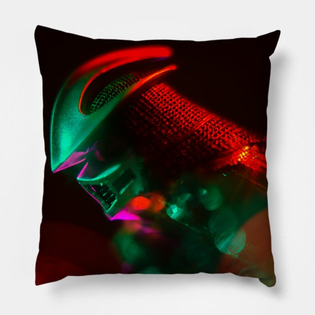 Shredder Leader of the Foot Pillow by Mikes Monsters