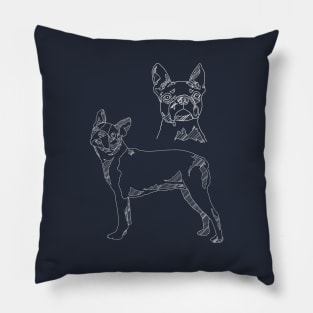 Boston Terrier Pillow