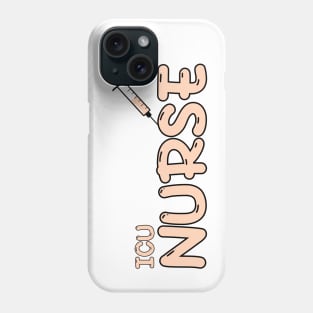 Intensive Care Unit (ICU) Nurse Orange Phone Case