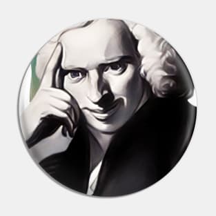 Humorist novelist Laurence Sterne illustration Pin