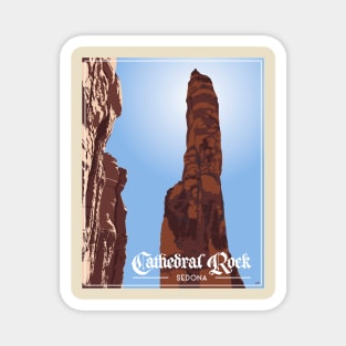 Cathedral Rock Poster Magnet