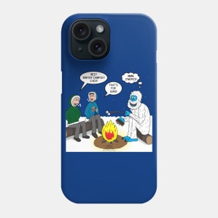 Yeti Winter Campout Phone Case