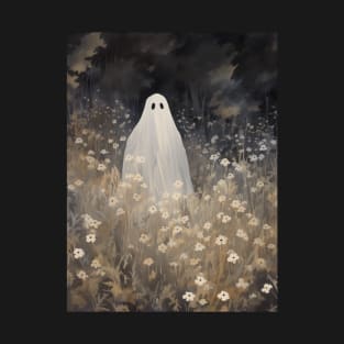 Ghost in a flower field T-Shirt