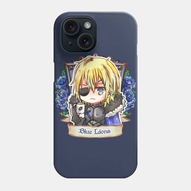 Dimitri of the Blue Lions! (Timeskip) Phone Case by candypiggy