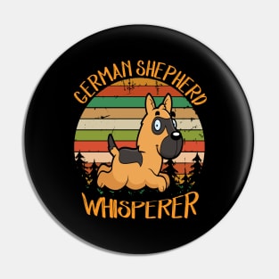 German Shepherd Whisperer Vintage Pin