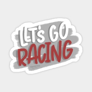 Let’s Go Racing Magnet