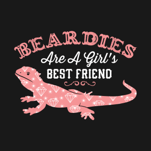 Beardies Are A Girl's Best Friend T-Shirt