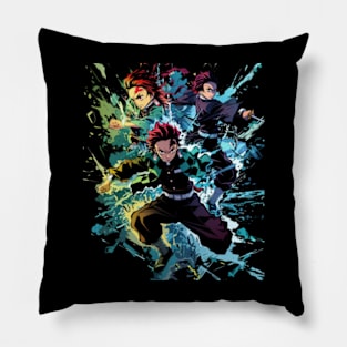 Demon Slayer Captivating Combat Pillow