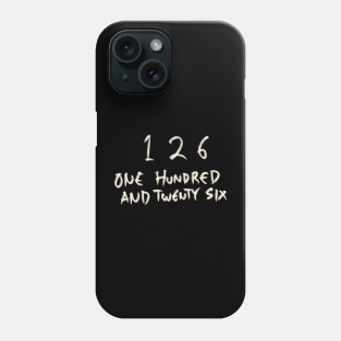 126 Phone Case