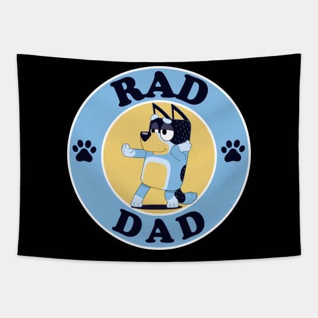 RAD. Daddy Tapestry by Paintgolden