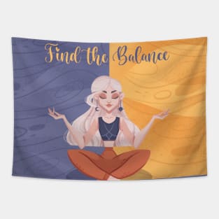 Find The Balance Tapestry