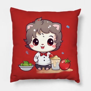 kawaii chef T-Shirt cute  funny Pillow