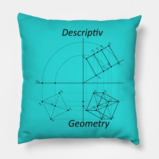 Descriptive Geometry Pillow