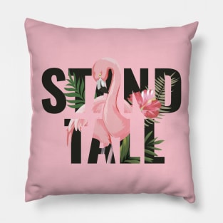 stand tall quote Pillow