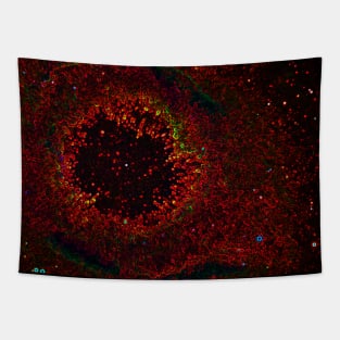 Black Panther Art - Glowing Edges 557 Tapestry