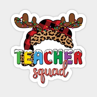 Christmas Teacher Squad Magnet