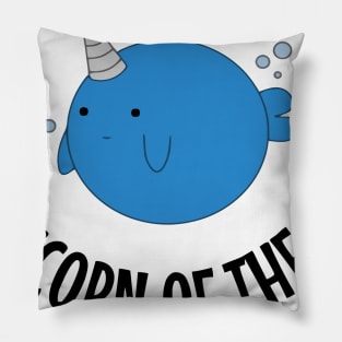 Unicorn Of The Sea Pillow