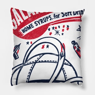 Galaxy / Space  Age / Retro 50s Pillow